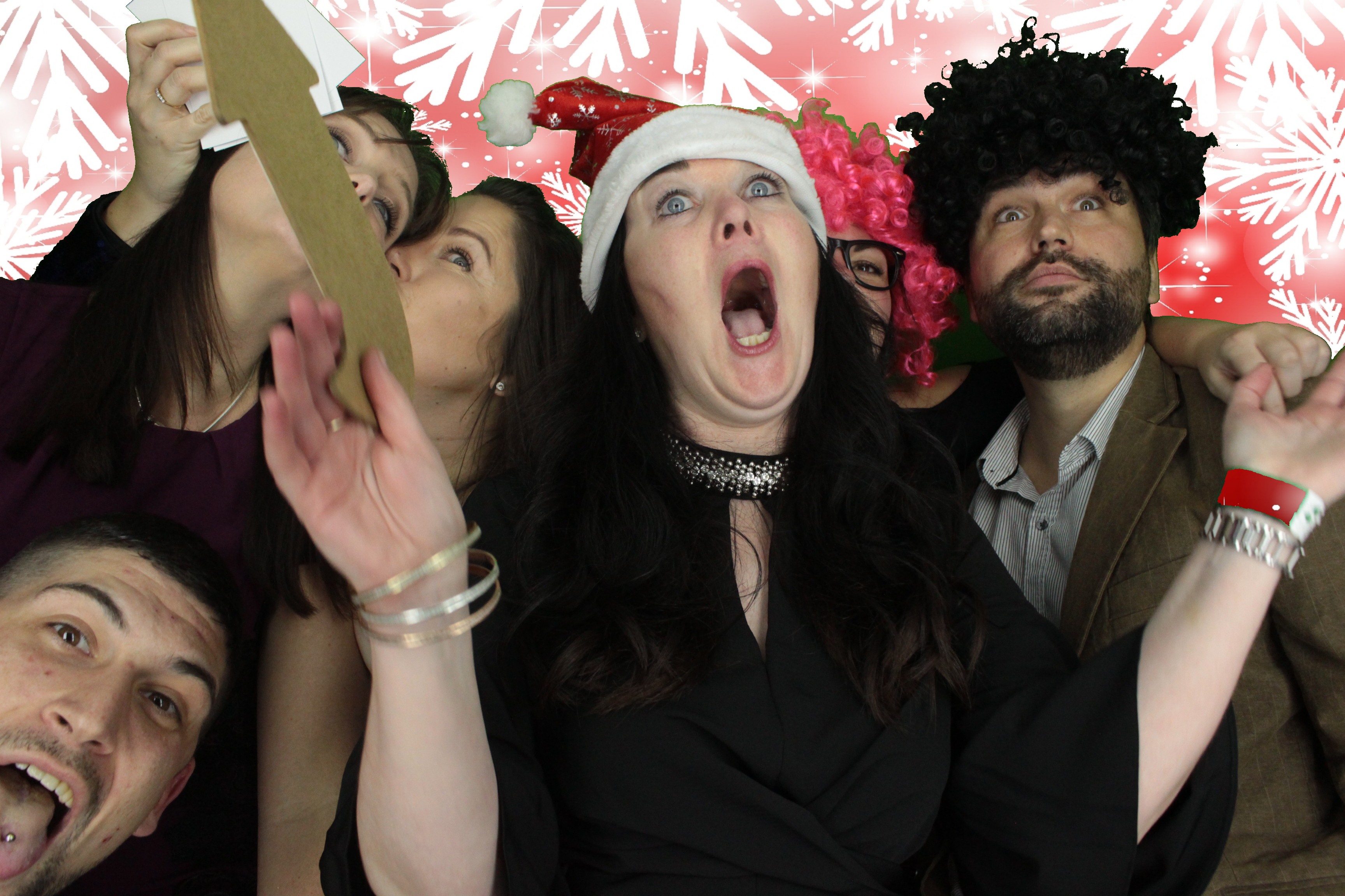 One Line Christmas Party | View more photos from the event at gallery.myphotoboothexperience.co.uk/u/MyPhotoBoothExperienceLtd/One-Line-Christmas-Party